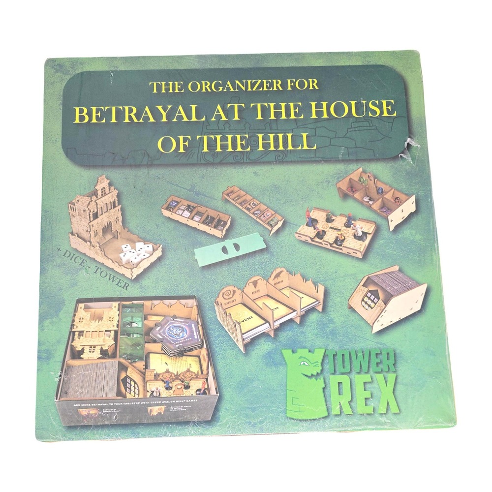 Avalon Hill Betrayal at the House on the Hill 2nd Ed Game & TowerRex Organizer - Picture 6 of 16